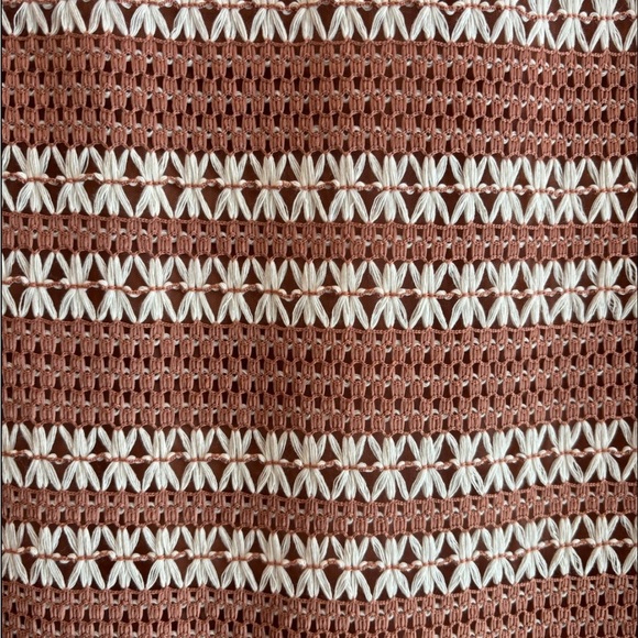 Absolutely Famous Brown Embroidered Shift Dress ✨ Size Small - Picture 4 of 7